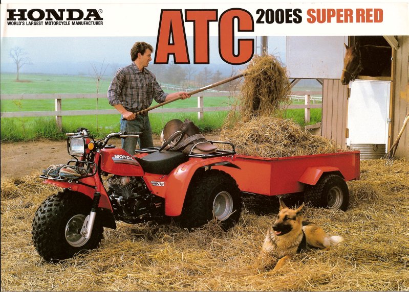 1984 Honda a.t.c. 200es #3