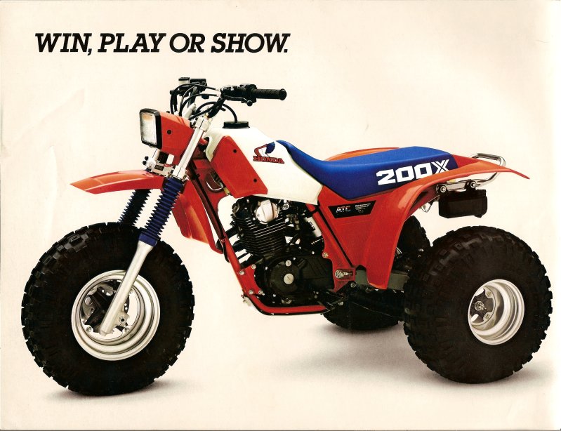 Honda 200x atc parts #3