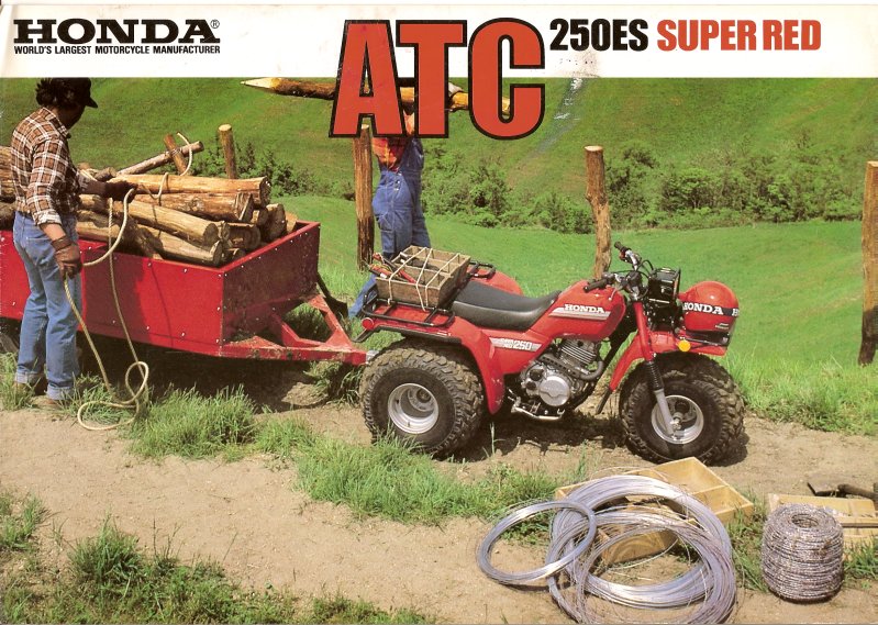 Honda atc 250es 1985 #7