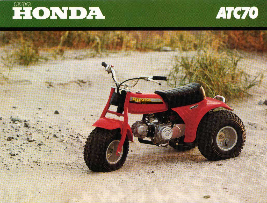 1980 Honda atc 70 #2