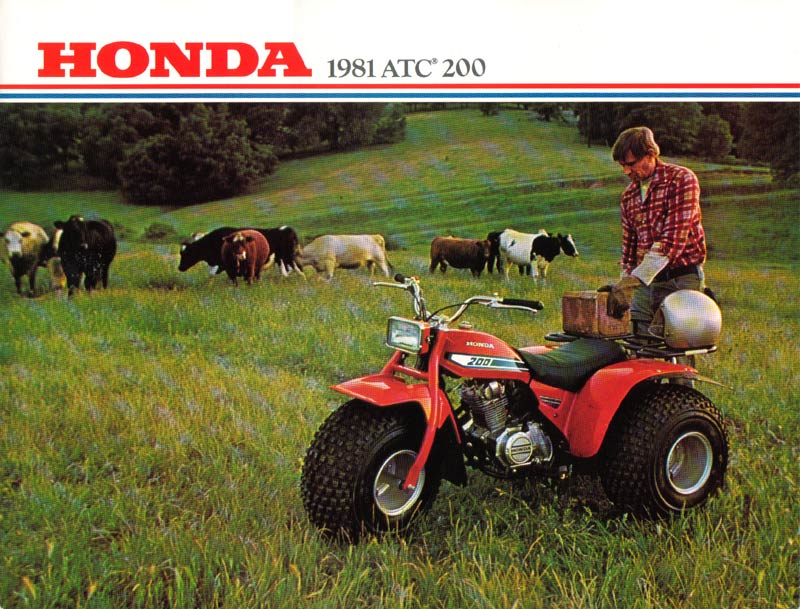 1981 Honda atc200 #4