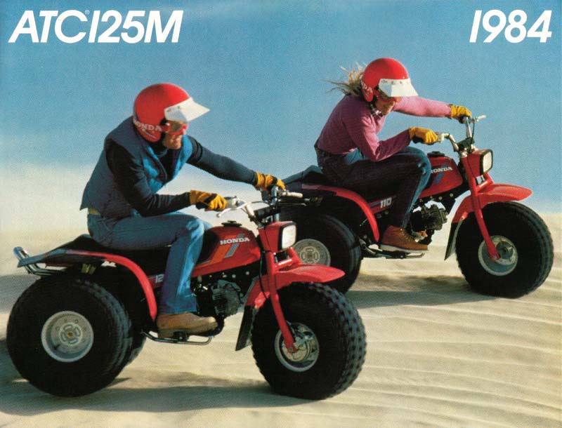 1984 Honda 125m atc parts #5