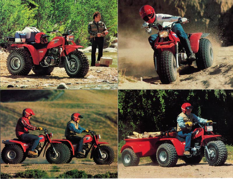 Honda atc 200s brochure #5