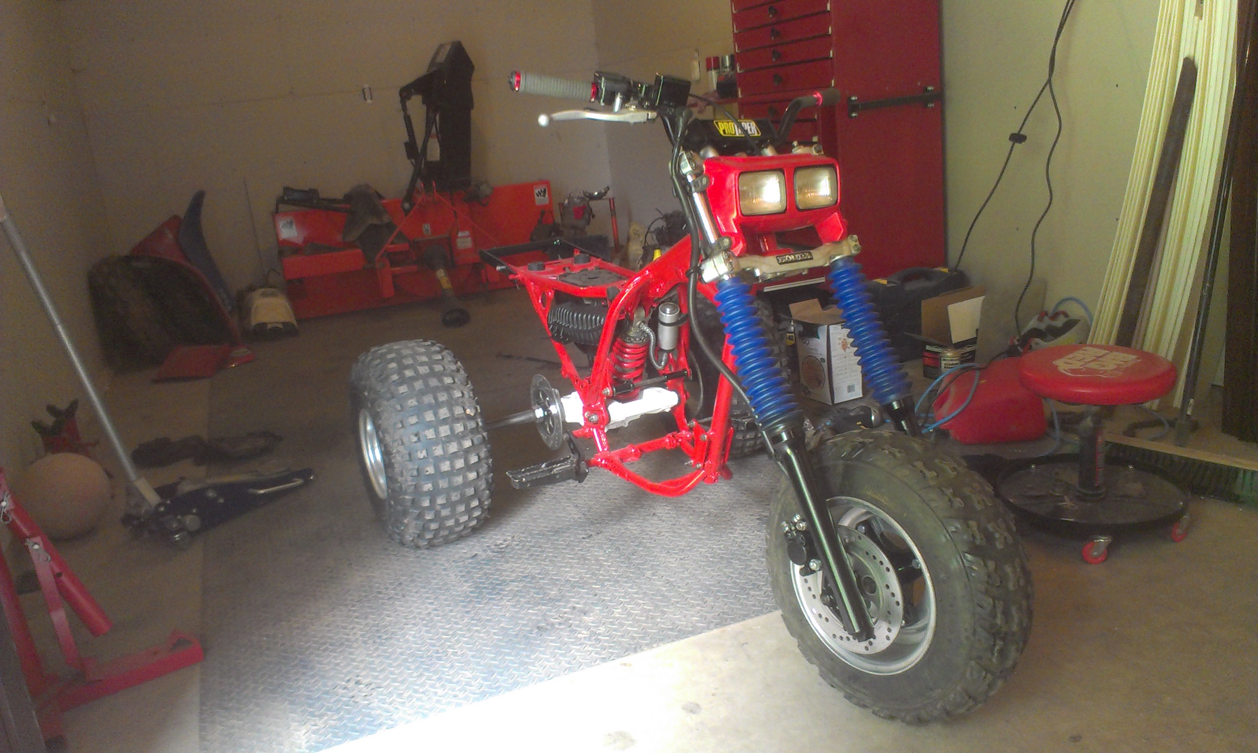 New Guy Here Doing A Crf 230 Motor Carb Swap Into A 84 0x