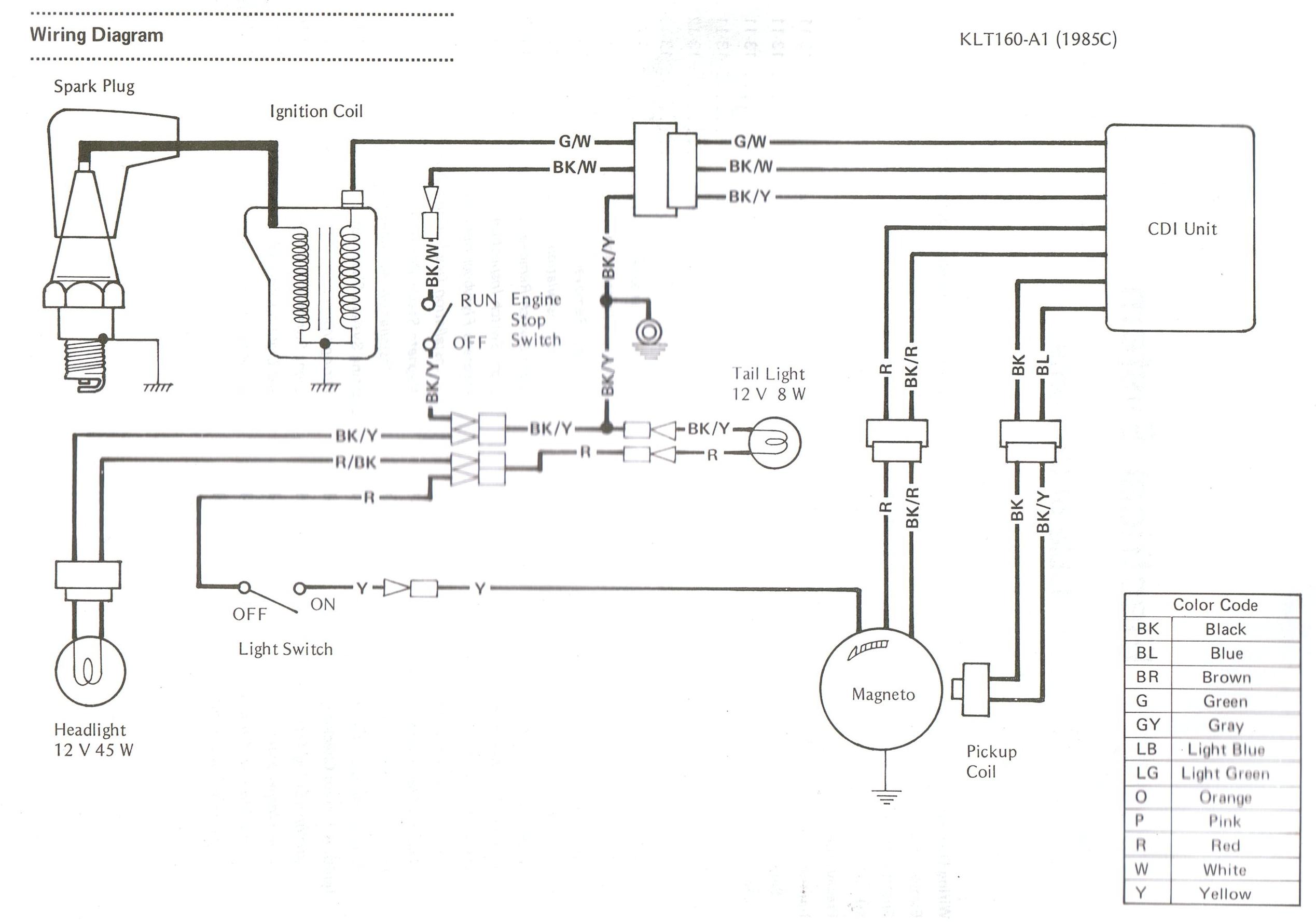 3WHeeLeR WoRLD - Kawasaki three-wheeler wiring diagrams