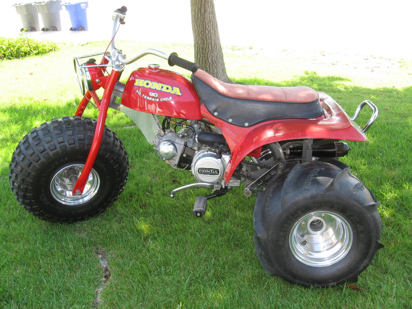 trike attachment for motorcycle