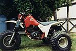 My 1986 Honda ATC 350X with a new Clarke Tank