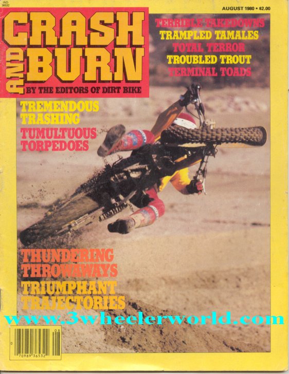 3 WHeeLeR WoRLD Crash & Burn Magazines