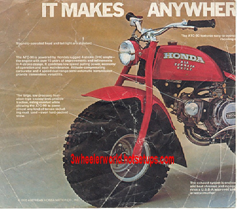 1979 Honda 3 wheelers