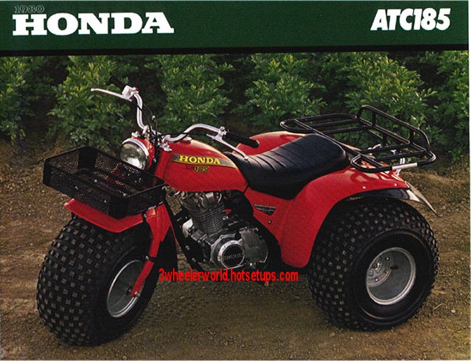 Honda atc 185 3 wheeler #6