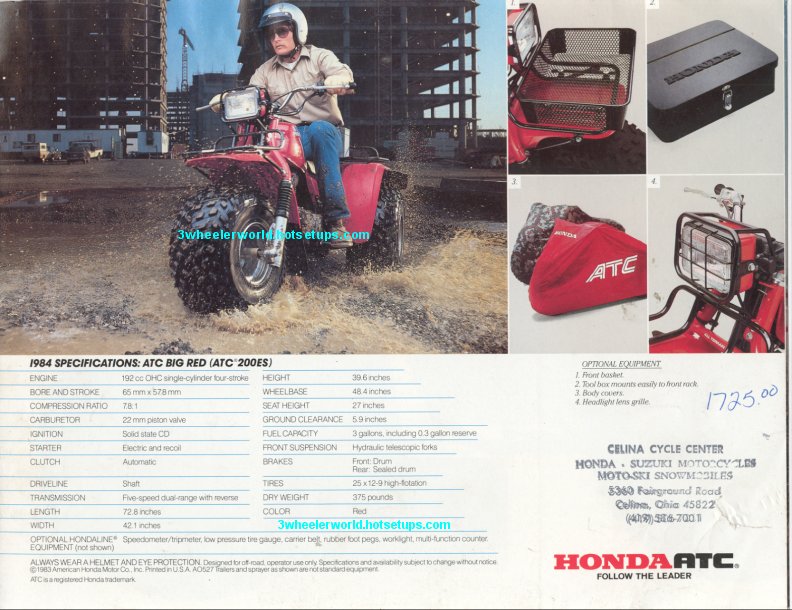 honda atc trike
