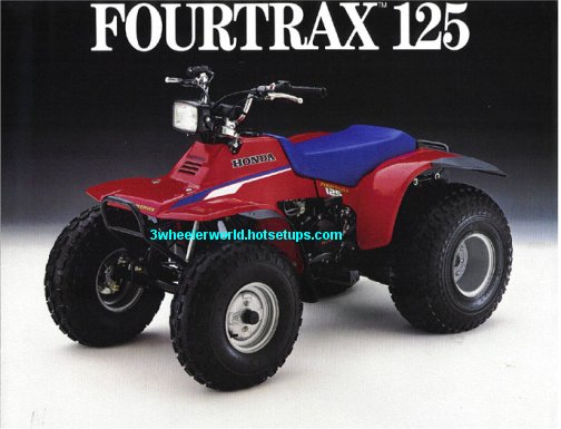 1986 Honda 250x four wheeler #6