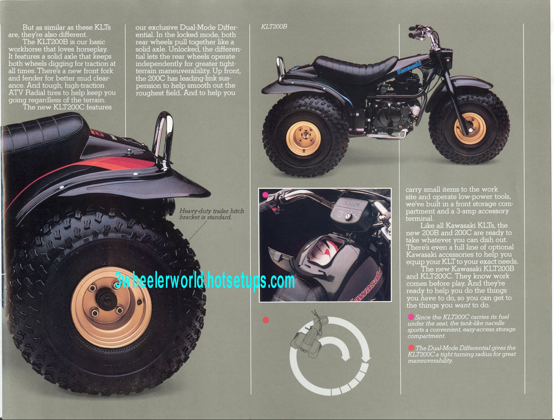 kawasaki three wheeler