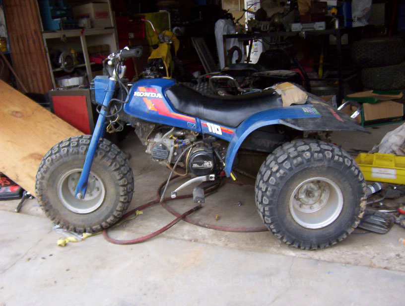 110 Honda 3 wheeler rack #4