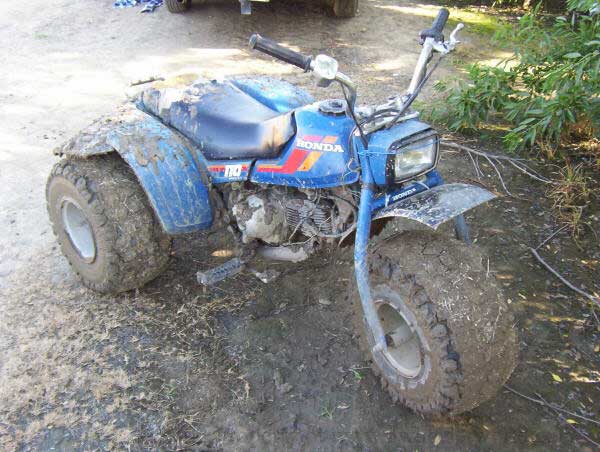 Honda 110 four wheeler #4