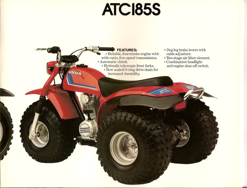 1980-1983 Honda ATC200 ATC185 ATC 200 185 Big Red Tool Box Trunk